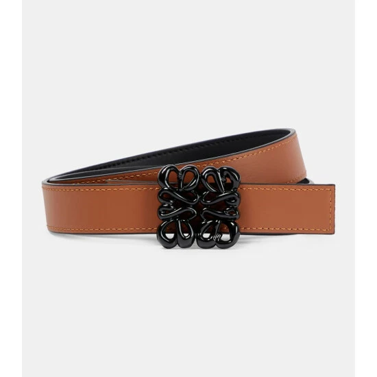 Loewe Anagram Reversible Leather Belt 3 Loewe Anagram Reversible Leather Belt - Image 3
