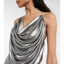 Loewe Draped Lamé Halterneck Top -Loewe Shop unnamed file 1012