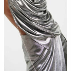 Loewe Draped Lamé Halterneck Top -Loewe Shop unnamed file 1013