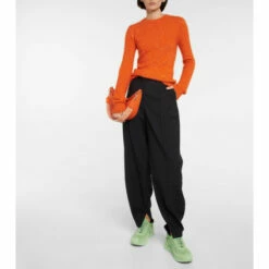 Loewe Flow Runner Leather Sneakers