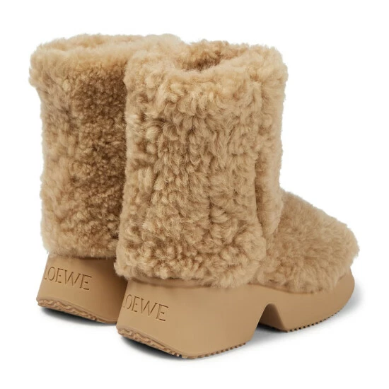 Loewe Shearling Ankle Boots 2 Loewe Shearling Ankle Boots - Image 2