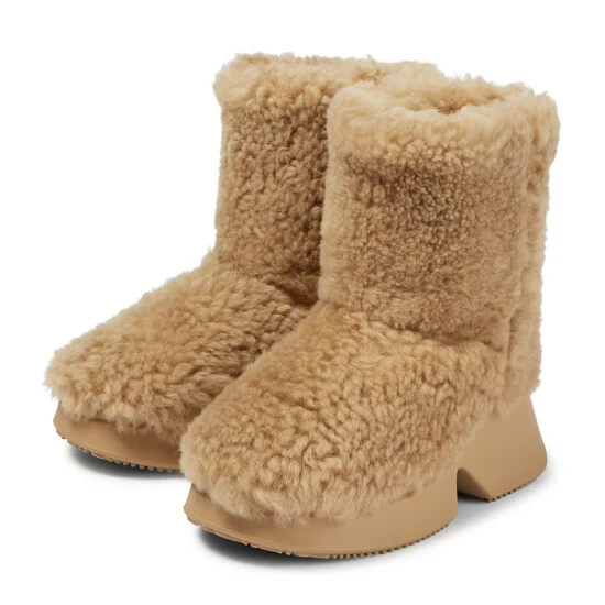 Loewe Shearling Ankle Boots 4 Loewe Shearling Ankle Boots - Image 4