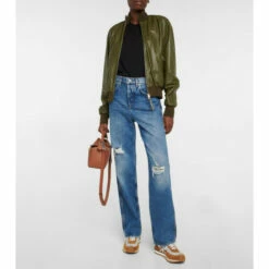 Loewe Flow Runner Leather Sneakers