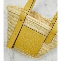 Loewe X Howl's Moving Castle Small Leather-trimmed Basket Tote -Loewe Shop unnamed file 104