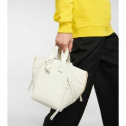 Loewe Hammock Compact Leather Tote Bag