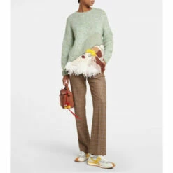 Loewe X Howl's Moving Castle Heen Wool And Mohair-blend Sweater