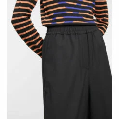 Loewe Embroidered Wool Culottes -Loewe Shop unnamed file 1139