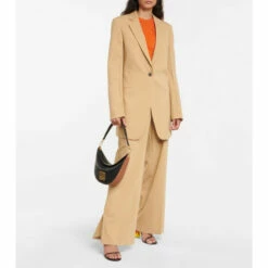 Loewe Mid-rise Wool-blend Pants