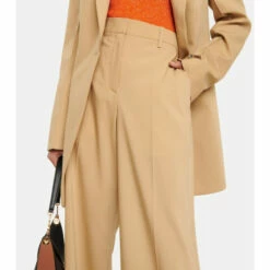 Loewe Mid-rise Wool-blend Pants -Loewe Shop unnamed file 1150