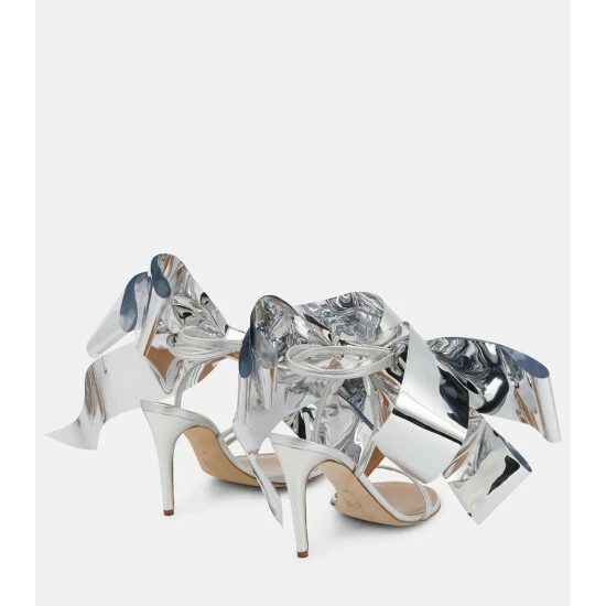 Loewe Metallic Bow Sandals 2 Loewe Metallic Bow Sandals - Image 2