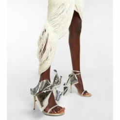 Loewe Metallic Bow Sandals 8 Loewe Metallic Bow Sandals -Loewe Shop unnamed file 1187
