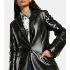 Loewe Single-breasted Leather Blazer 5 Loewe Single-breasted Leather Blazer -Loewe Shop unnamed file 1197