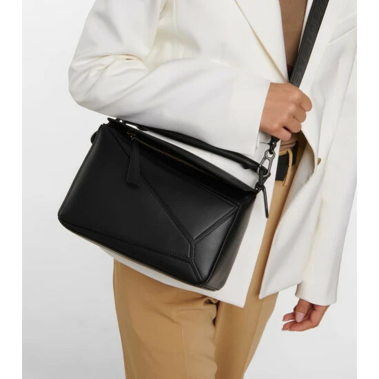 Loewe Puzzle Small Leather Shoulder Bag 1 Loewe Puzzle Small Leather Shoulder Bag
