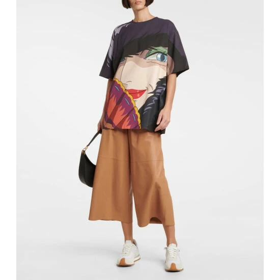 Loewe X Howl's Moving Castle Witch Of The Waste Cotton T-shirt 1 Loewe X Howl's Moving Castle Witch Of The Waste Cotton T-shirt