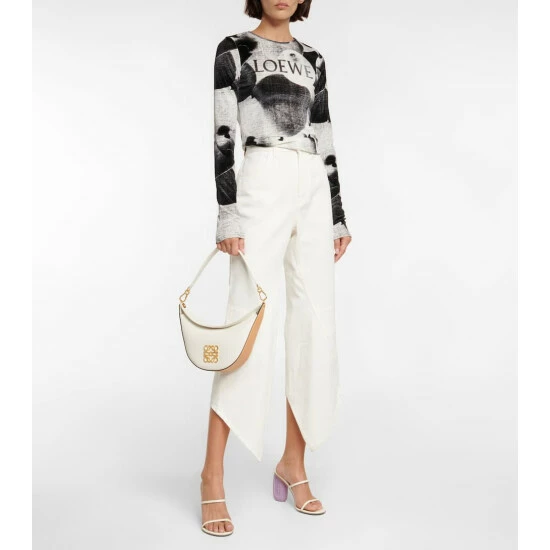 Loewe Luna Small Leather Shoulder Bag 4 Loewe Luna Small Leather Shoulder Bag - Image 4