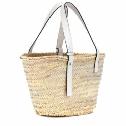 Loewe Medium Leather-trimmed Basket Tote -Loewe Shop unnamed file 1232