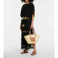 Loewe Medium Leather-trimmed Basket Tote -Loewe Shop unnamed file 1251
