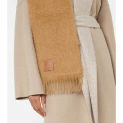 Loewe Mohair And Wool-blend Scarf -Loewe Shop unnamed file 1253