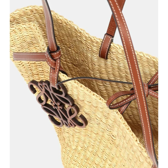 Loewe Shell Small Leather-trimmed Shopper 2 Loewe Shell Small Leather-trimmed Shopper - Image 2