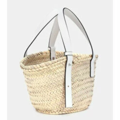 Loewe Small Leather-trimmed Basket Tote -Loewe Shop unnamed file 1267