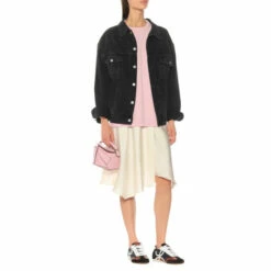 Loewe Ballet Runner Nylon And Leather Sneakers