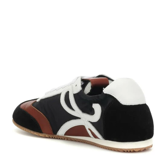 Loewe Ballet Runner Nylon And Leather Sneakers 2 Loewe Ballet Runner Nylon And Leather Sneakers - Image 2