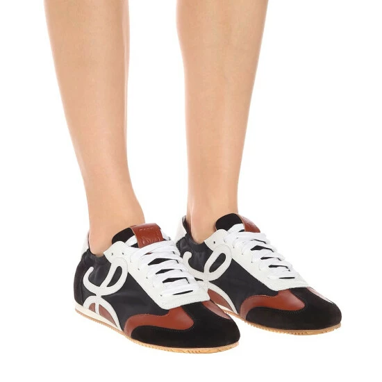 Loewe Ballet Runner Nylon And Leather Sneakers 3 Loewe Ballet Runner Nylon And Leather Sneakers - Image 3