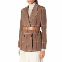 Loewe Anagram Leather Belt