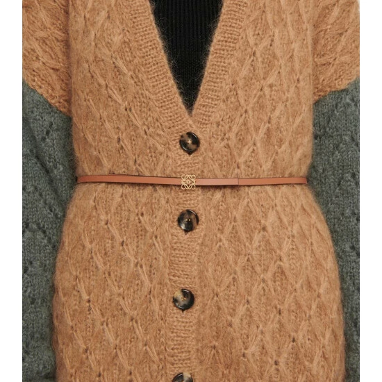 Loewe Anagram Reversible Leather Belt 1 Loewe Anagram Reversible Leather Belt