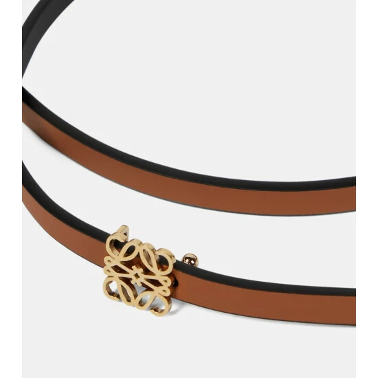 Loewe Anagram Reversible Leather Belt 2 Loewe Anagram Reversible Leather Belt - Image 2