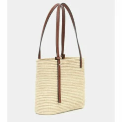 Loewe Leather-trimmed Raffia Tote -Loewe Shop unnamed file 1329