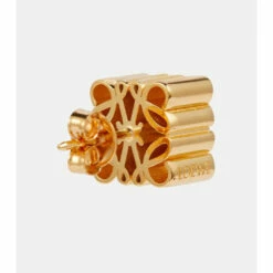 Loewe Anagram Sterling Silver Earrings -Loewe Shop unnamed file 1369