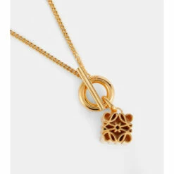 Loewe Anagram 24kt Gold-plated Sterling Silver Necklace 5 Loewe Anagram 24kt Gold-plated Sterling Silver Necklace -Loewe Shop unnamed file 1445