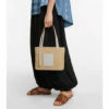Loewe Paula's Ibiza Anagram Small Raffia Basket Tote