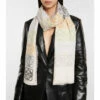 Loewe Anagram Wool, Silk And Cashmere Scarf