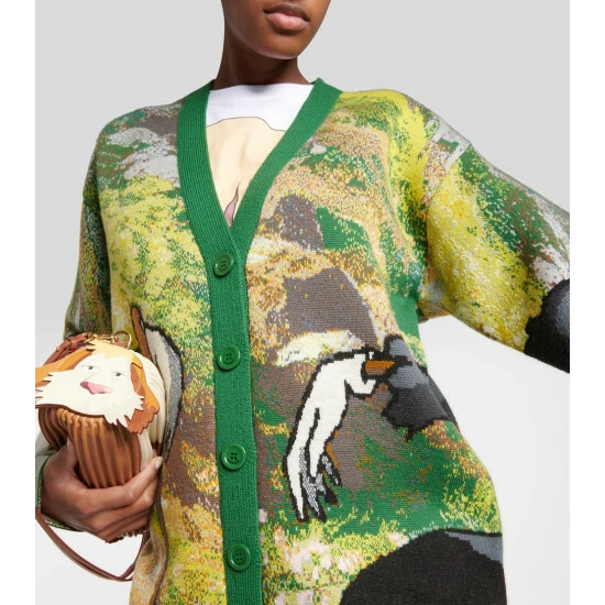 Loewe X Howl's Moving Castle Turnip Head Wool Cardigan 2 Loewe X Howl's Moving Castle Turnip Head Wool Cardigan - Image 2