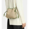 Loewe Flamenco Mini Jacquard Canvas Clutch