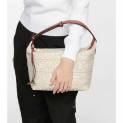 Loewe Cubi Medium Anagram Tote