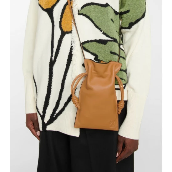 Loewe Flamenco Pocket Leather Crossbody Bag 1 Loewe Flamenco Pocket Leather Crossbody Bag