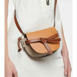 Loewe Gate Mini Leather Crossbody Bag