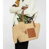 Loewe Elephant Basket Raffia Tote Bag