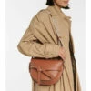 Loewe Gate Small Leather And Jacquard Shoulder Bag