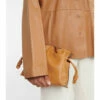 Loewe Flamenco Mini Leather Clutch
