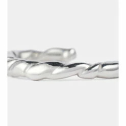 Loewe Twisted Sterling Silver Arm Cuff -Loewe Shop unnamed file 1673
