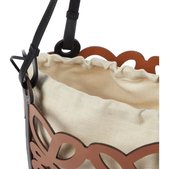 Loewe Anagram Small Cutout Leather Tote 2 Loewe Anagram Small Cutout Leather Tote - Image 2