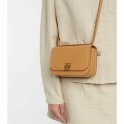 Loewe Goya Small Leather Shoulder Bag