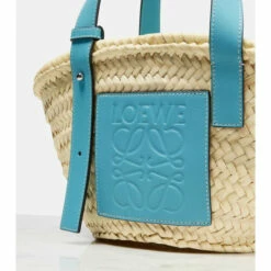 Loewe X Howl's Moving Castle Small Leather-trimmed Basket Tote -Loewe Shop unnamed file 170