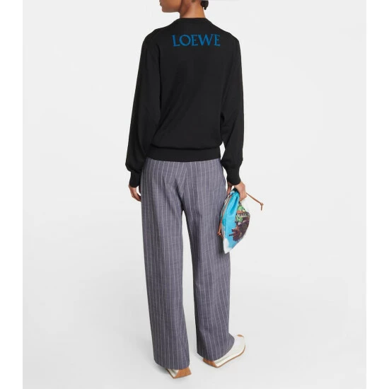 Loewe X Howl's Moving Castle Calcifer Wool Sweater 4 Loewe X Howl's Moving Castle Calcifer Wool Sweater - Image 4
