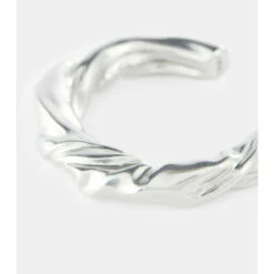 Loewe Twisted Sterling Silver Bracelet -Loewe Shop unnamed file 1763