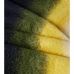 Loewe Striped Mohair And Wool Blanket